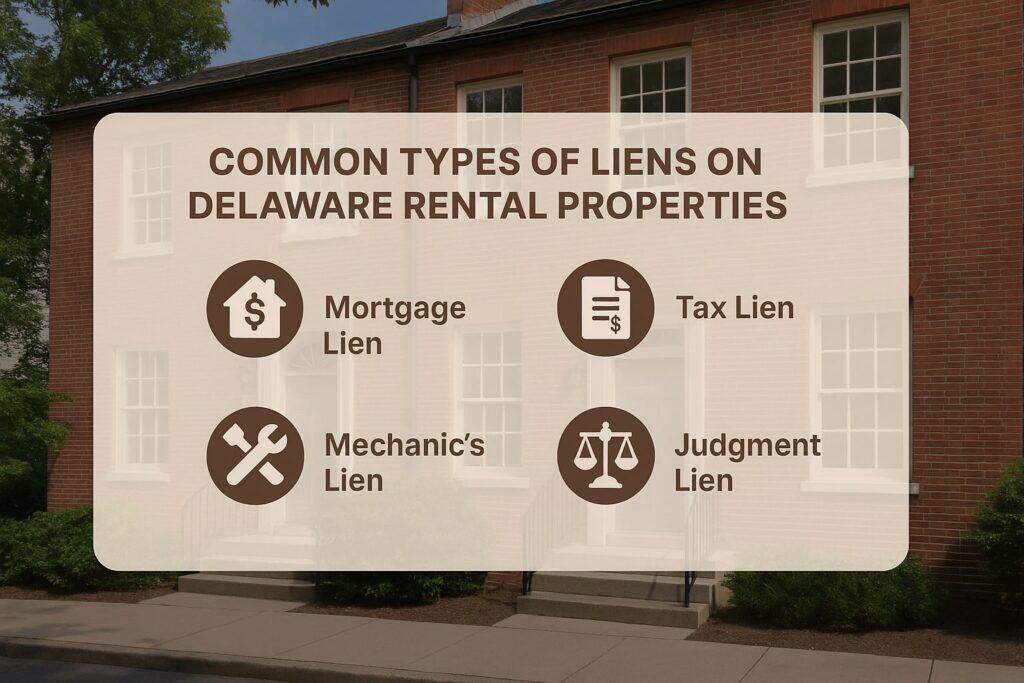 Common Types of Liens on Delaware Rental Properties