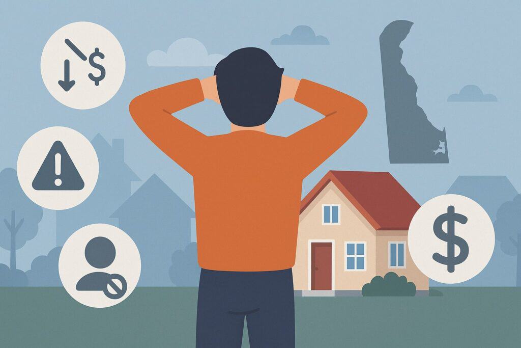 Cons of Selling a House for Cash in Delaware