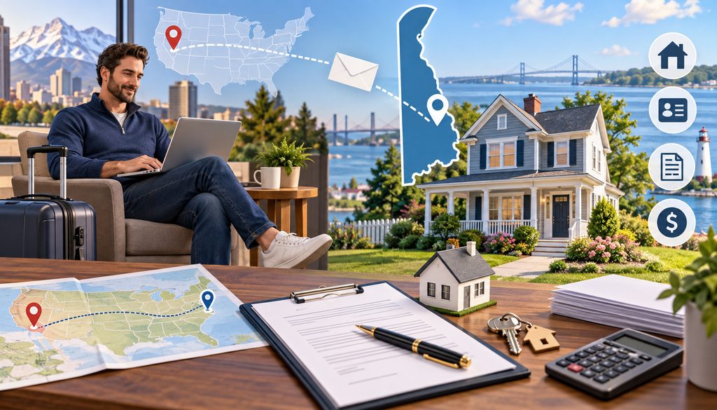 Non-resident seller managing a Delaware home sale remotely